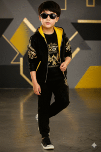 WB-201 Kids Hoodie And Pant Set