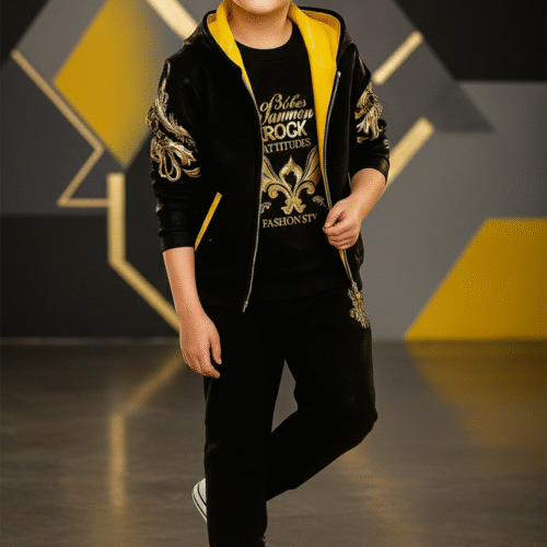 WB-201 Kids Hoodie And Pant Set