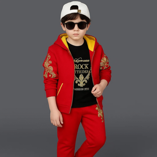 WB-202 Kids Hoodie And Pant Set